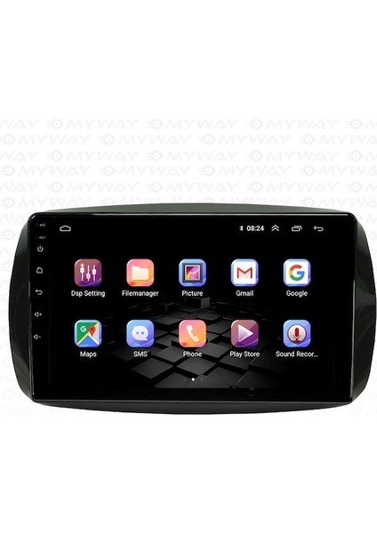 Mercedes Smart (2011-2015) Android 12 Carplay Navigasyon Multimedya - 4gb Ram 64GB HDD fiyatları