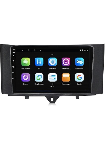 Mercedes Smart Fortwo (2007-2010) Android 12 Carplay Navigasyon Multimedya - 8gb Ram 128GB HDD
