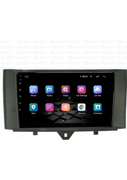 Mercedes Smart (2015-2018) Android 12 Carplay Navigasyon Multimedya - 4gb Ram 64GB HDD fiyatları