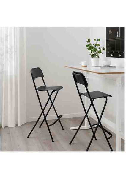 Franklın (Siyah - Beyaz ) 74 cm Bar Sandalyesi fiyatları