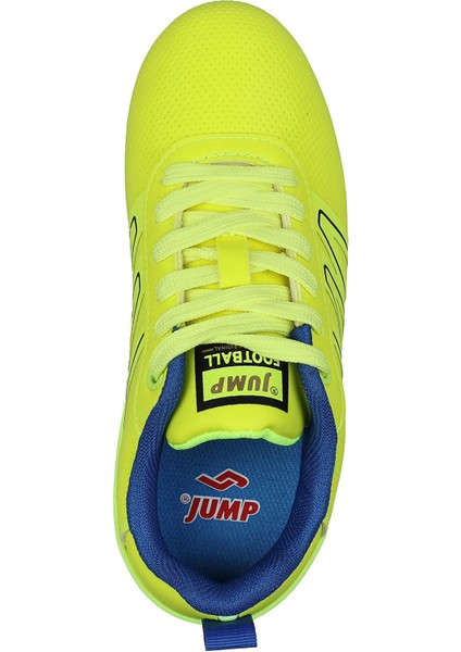 JUMP028843 Renkli Ped Içli Esnek Çocuk Futbol Krampon Ayakkabı