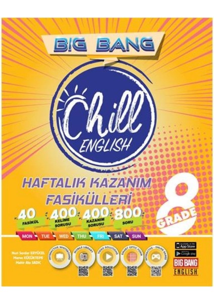 LGS 8. Grade Big Bang Chill Hazırlık Seti 3 Kitap