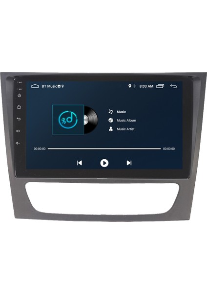 Mercedes E Class W211 E200-E220-E250 (2003-2006) Android 12 Carplay Navigasyon Multimedya - 2gb Ram 32GB HDD