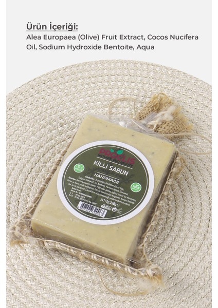 Doğal El Yapımı %100 Saf Killi Sabun Çiftli fiyatları