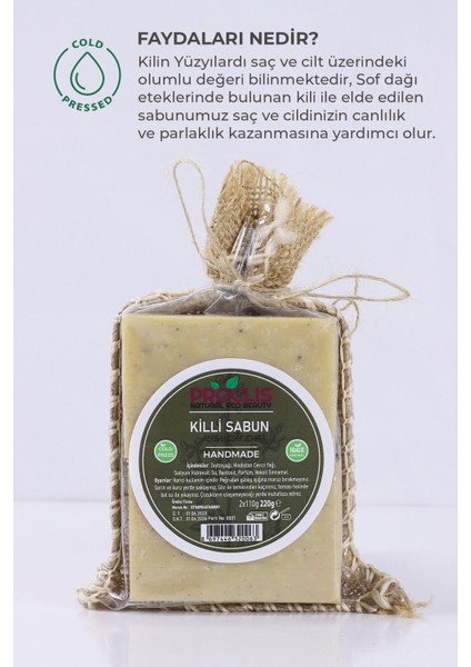 Doğal El Yapımı %100 Saf Killi Sabun Çiftli modelleri
