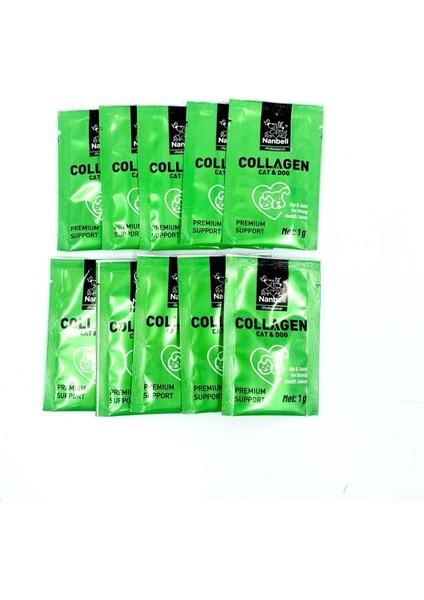 Kediler Için Nanbell 10LU Kolajen 10X1GR