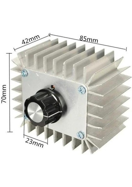 Ac 220V 5000W Motor Dimmer Hız Kontrol Kartı