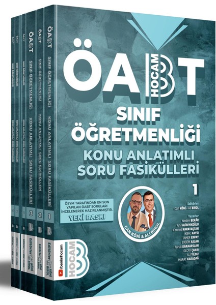 2024 ÖABT Sınıf Öğretmenliği Konu Anlatımlı Soru Bankası Fasikülleri