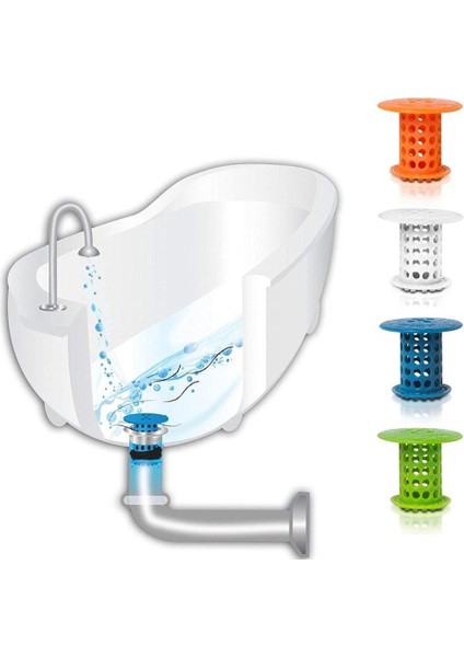 Lala Silikon Lavabo Süzgeci Stoper Atık Fiş Banyo Havzası Lavabo Tahliye Filtresi (Yurt Dışından)