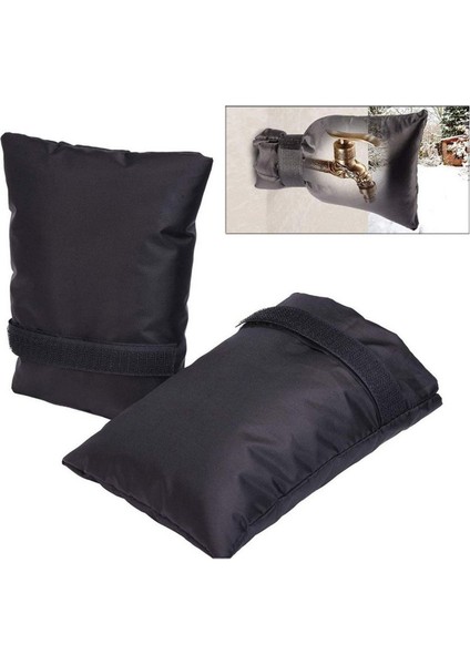 Ma Dış Mekan Antifriz Musluk Koruyucu Kapak Musluk Yalıtım Kapağı Naylon Tokalı Kış Hortum Musluk Antifriz Paketi (Yurt Dışından) fırsatları