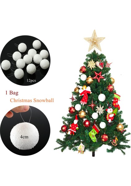 Adet Yuva Noel Kartopu Noel Topları ve Süsler Festival Dekoru (Yurt Dışından) fiyatları