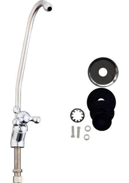 Elektrikli El Aletleri Yenı Krom Kaplama Ters Osmoz Içme Suyu Filtresi Mutfak Lavabo Musluğu Dokunun (Yurt Dışından) indirimleri