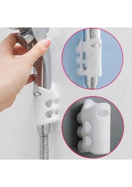 Duş Başlığı Tutucu Vantuz Duş Braketi Montaj Banyo Duvar Raf Standı (Yurt Dışından) modelleri