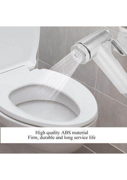 Abs Dayanıklı Elektrolizle El Tuvalet Bide Püskürtücü Banyo Duş Başlığı Memesi (Yurt Dışından)