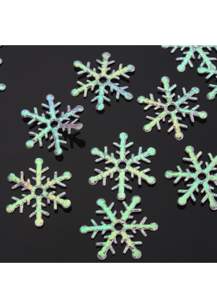 300 Adet Kar Tanesi Şekli Konfeti Süsler Scrapbooking Noel Ağacı Dekor Tatil Parti Ev Dekor Kendi Başına Yap Kağıdı El Sanatları (Yurt Dışından) fiyatları