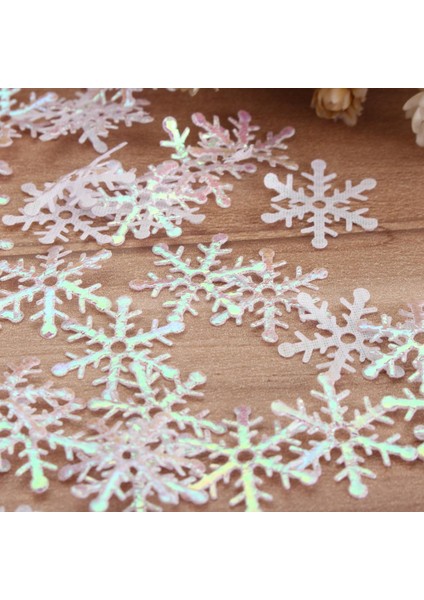 300 Adet Kar Tanesi Şekli Konfeti Süsler Scrapbooking Noel Ağacı Dekor Tatil Parti Ev Dekor Kendi Başına Yap Kağıdı El Sanatları (Yurt Dışından) modelleri