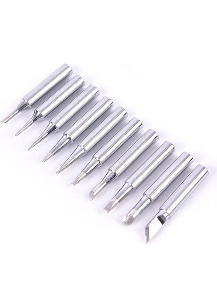 10 Adet Lehim Tornavida Demir Ucu 900M-T Hakko Lehimleme Yeniden Işleme Istasyonu Aracı Sevıch (Yurt Dışından)