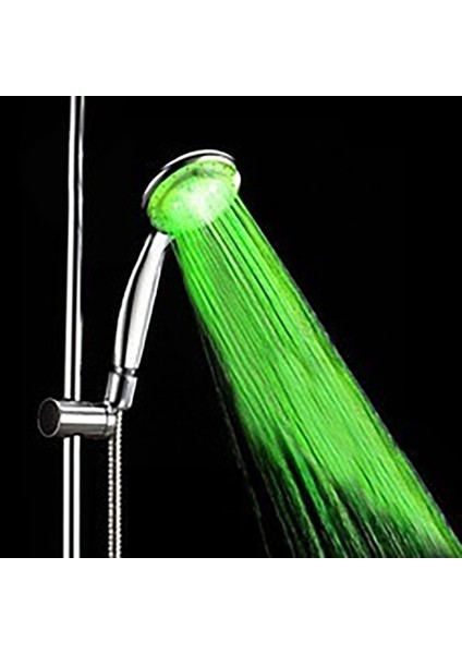 Romantik Otomatik 7 Renk Değişen LED Işık Banyo Su Glow Duş Başlığı (Yurt Dışından) fırsatları