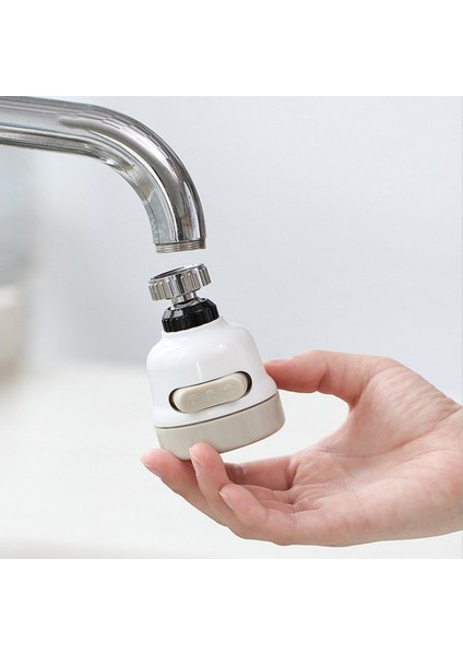 Ef Sıçramaya Dayanıklı Filtre Abs+Silikon+Paslanmaz Çelik Bıçak Üçüncü Vites Su Tasarruflu Duş 360 Dönen Su Filtresi Nozulu 1 Adet (Yurt Dışından) fiyatları