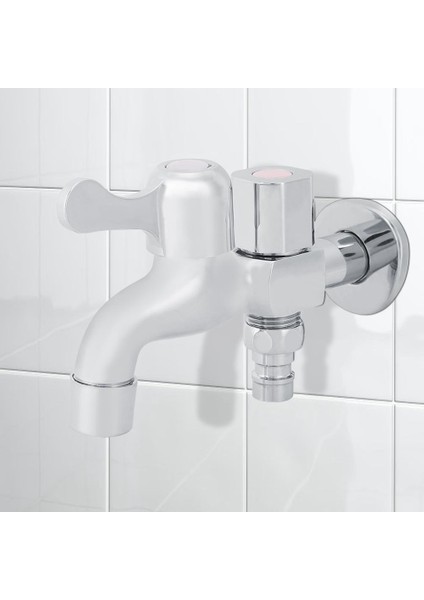 G1/2in Çift Kullanımlı Ev Çamaşır Makinesi Musluk Su Musluğu Çamaşır Banyo Kullanımı Için (Yurt Dışından) fiyatları