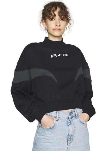 Sportswear W Nsw Air Flc Mock - SWEATSHIRT-DR6006-010