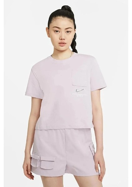 Sportswear Swoosh Spor T-Shirt DN4851-576 fiyatları