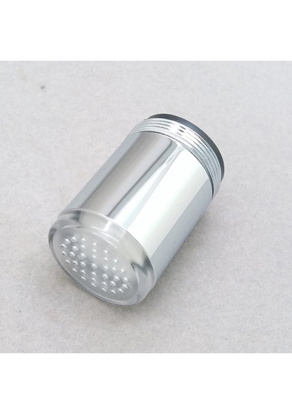 WH-F03 Sıcaklık Sensörü LED Işık Su Musluk Musluk Glow Aydınlatma Musluk Gümüş (Yurt Dışından) indirimleri