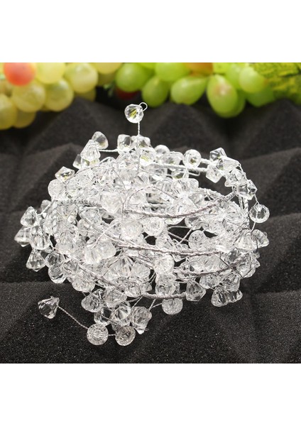 43.3 ″ Asılı Kristal Akrilik Boncuk Garland Parti Noel Ağacı Süs Dekor (Yurt Dışından) fırsatları
