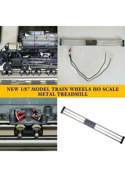Geleneksel 1/87 Model Tren Tekerlekleri Ho Ölçekli Metal Koşu Bandı Parça Aksesuarları Set Sıcak (Yurt Dışından) modelleri