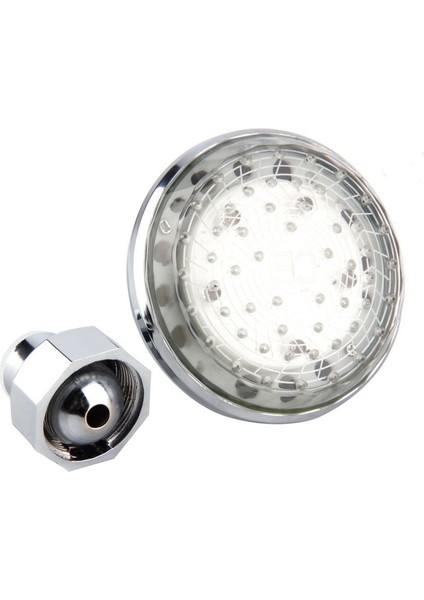 LED Işık 7 Renk Değiştiren Su Glow Duş Başlığı Banyo Ev (Yurt Dışından)