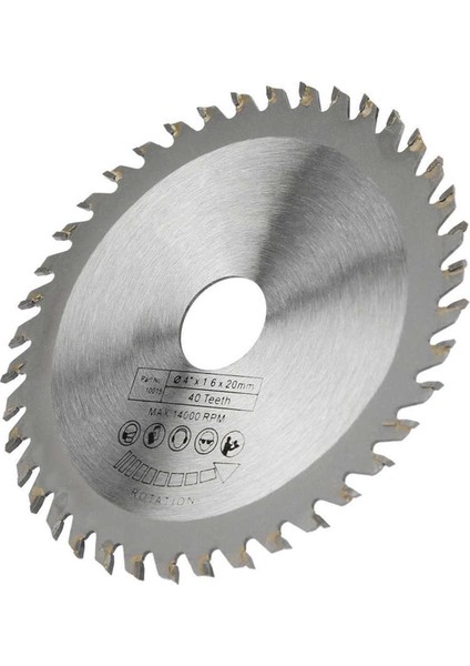 Ağaç Işleme Karbür Daire Testere Bıçağı Tct Kesme Diski 110*1.6*20MM 40 Diş Ingiltere (Yurt Dışından)