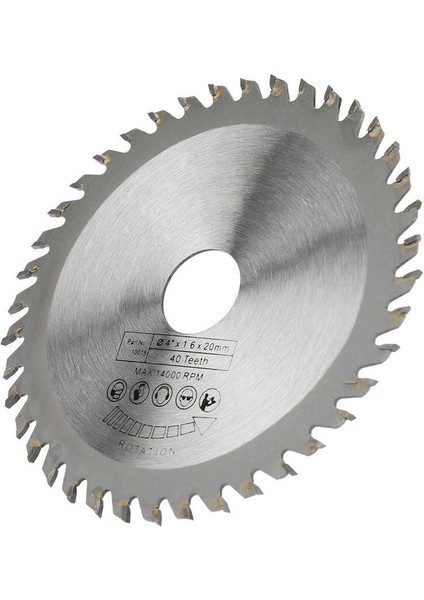 Ağaç Işleme Karbür Daire Testere Bıçağı Tct Kesme Diski 110*1.6*20MM 40 Diş Ingiltere (Yurt Dışından) fiyatları