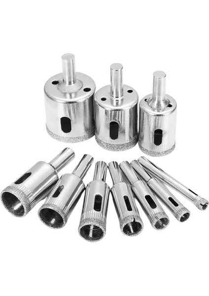 10 Adet Metal Matkap Uçları 6-30MM Delme Testere Parlatıcı Elmas Cam Delik Açıcı (Yurt Dışından) fiyatları