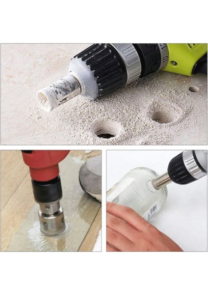 10 Adet Metal Matkap Uçları 6-30MM Delme Testere Parlatıcı Elmas Cam Delik Açıcı (Yurt Dışından) modelleri