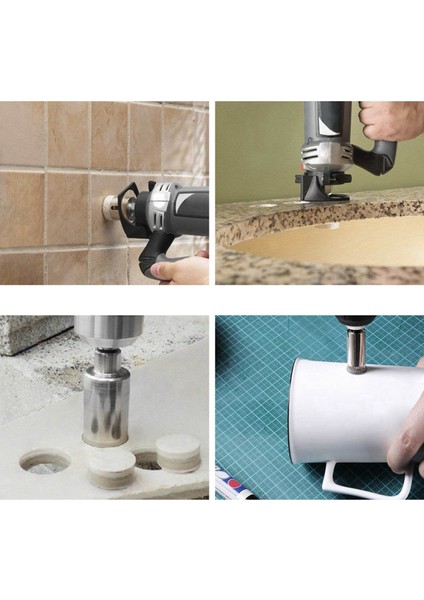 10 Adet Metal Matkap Uçları 6-30MM Delme Testere Parlatıcı Elmas Cam Delik Açıcı (Yurt Dışından) indirimleri