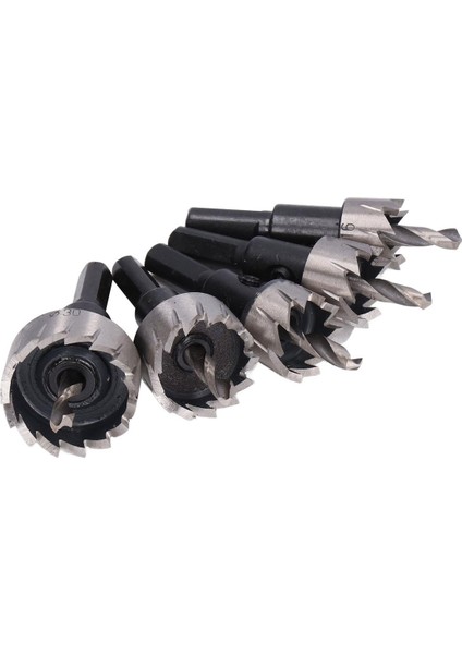 Metal Delik Testere, 5 Parça Matkap Ucu Delik Testere Alüminyum Için Yüksek Hız Çeliği Demir Için Çelik (Yurt Dışından)