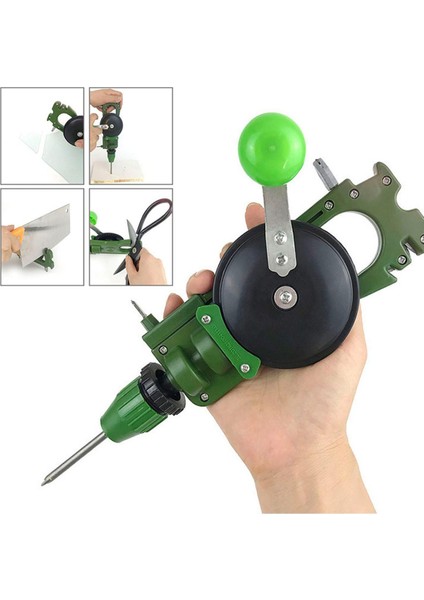 Çok Fonksiyonlu Sap Sondaj Cam Seramik Karo Kesici Kalemtıraş Öğütücü Aracı (Yurt Dışından)