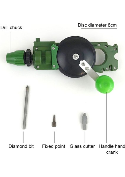 Çok Fonksiyonlu Sap Sondaj Cam Seramik Karo Kesici Kalemtıraş Öğütücü Aracı (Yurt Dışından) fırsatları