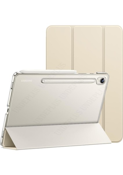 Samsung Galaxy Tab S9 X710 X716 X718 Kılıf Pu Deri Smart Standlı Case