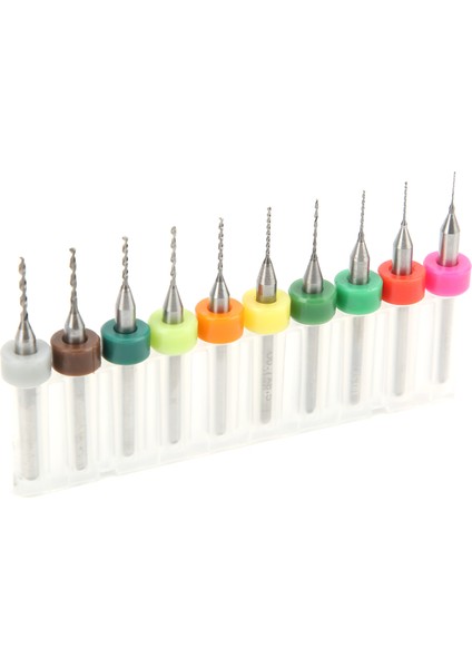 10 Adet Mikro Twistbits Tungsten Çelik Devre Kartı Düz Saplı Spiral Matkap (Yurt Dışından) indirimleri