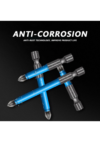 1/4 Hex Shank Tornavida Uçları 25/50/65/70/90/125/150MM Ph2 Kaymaz Manyetik Uçları Uygun El Elektrikli Matkap Sürücü El Aletleri (Yurt Dışından) indirimleri