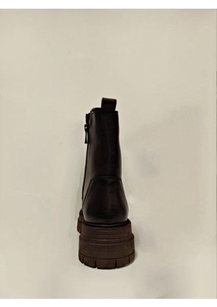 Yldz-26254-1 Kahverengi Deri Kadın Bot Kahverengi fırsatları