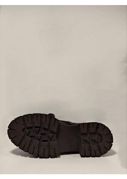 Yldz-26254-1 Kahverengi Deri Kadın Bot Kahverengi indirimleri