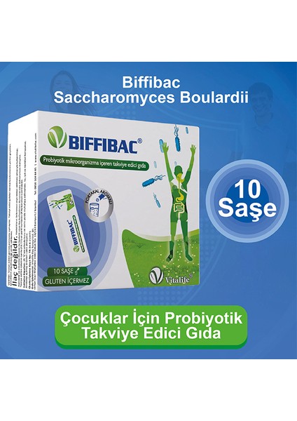Biffibac Probiyotik Içeren Takviye Edici Gıda 10 Saşe
