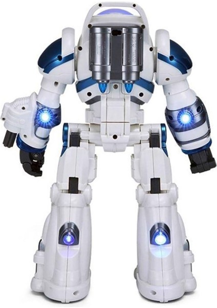 Robot Spaceman Uzaktan Kumandalı Sesli ve Işıklı Beyaz fiyatları