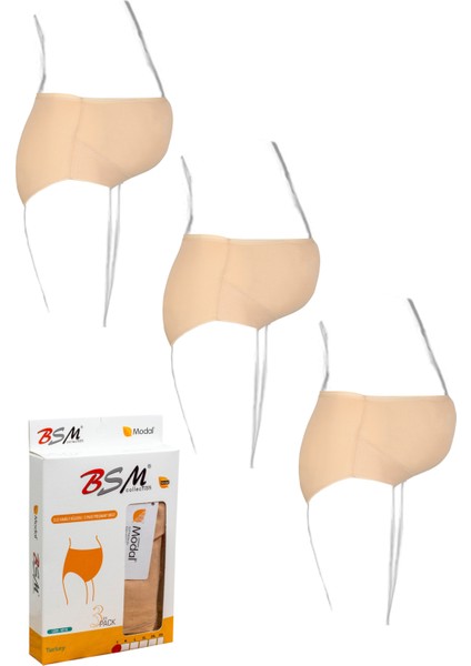 Kadın Hamile Külot 3'lü Set Esnek Bel Tasarımı ile Gün Boyu Rahatlık fiyatları