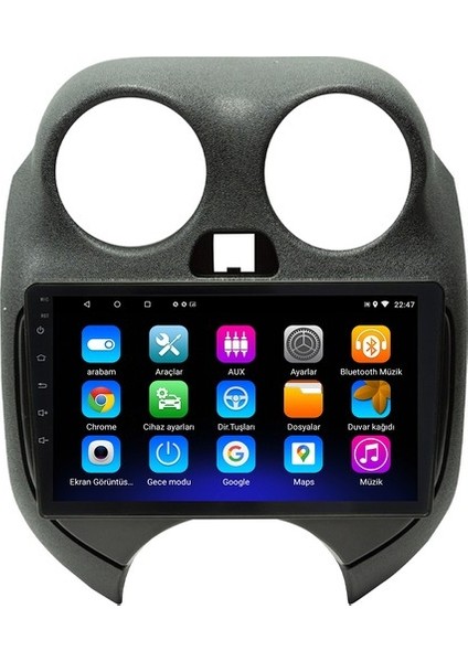 Nissan Note Android 12 Carplay Navigasyon Multimedya - 2gb Ram 32GB HDD fiyatları