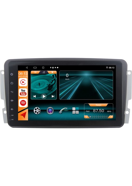 Mercedes Vito Android 12 Carplay Navigasyon Tuşlu Multimedya - 4gb Ram 64GB HDD