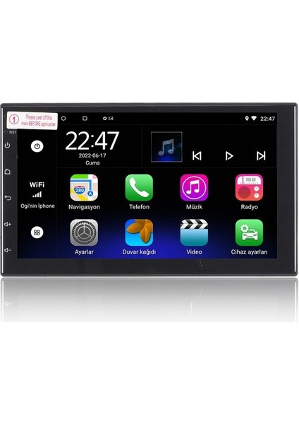 Celali Tuning Honda City Android 12 Carplay Navigasyon Multimedya - 2gb Ram 32GB HDD