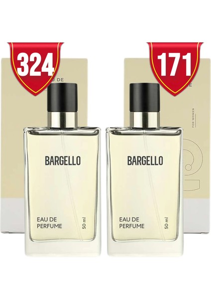 324 Kadın Parfüm Oriental + 171 Kadın Parfüm Floral 50 Ml EDP